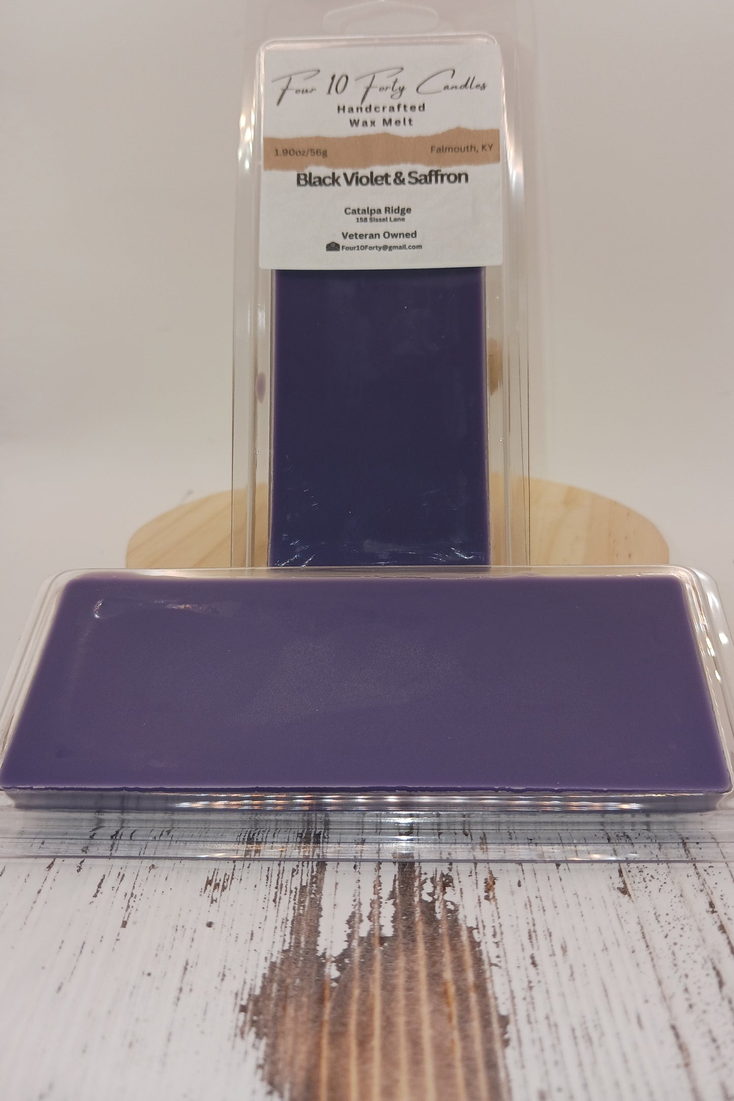 Black Violet & Saffron