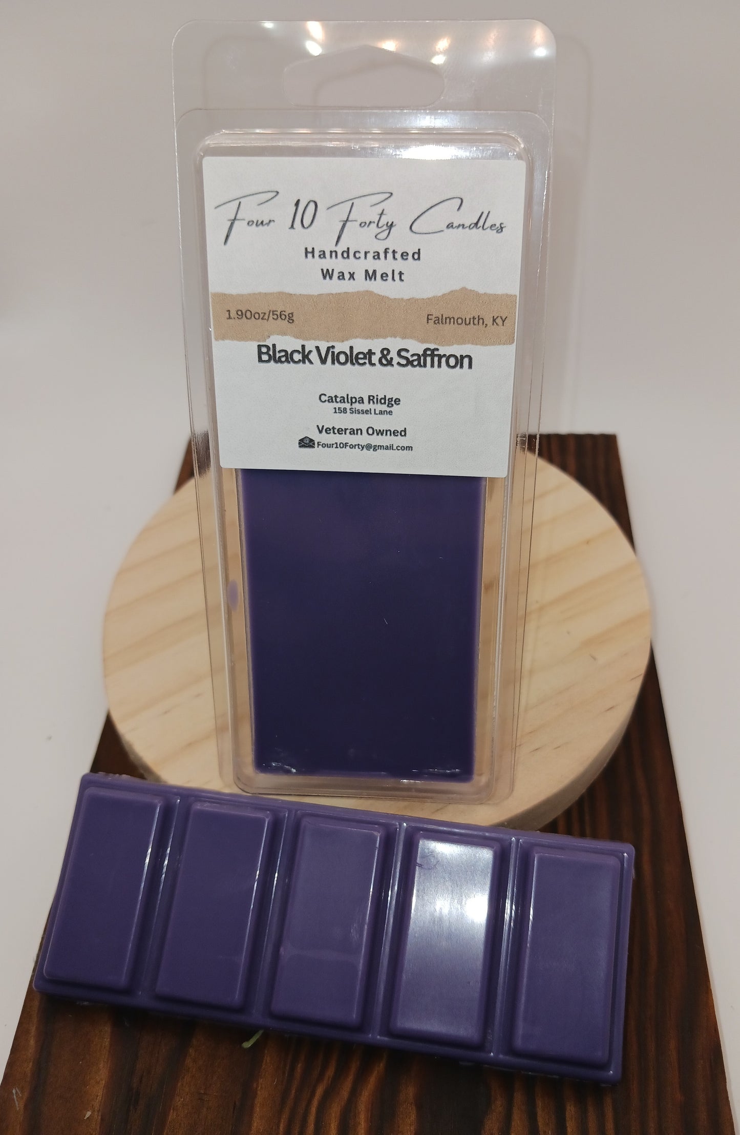 Black Violet & Saffron